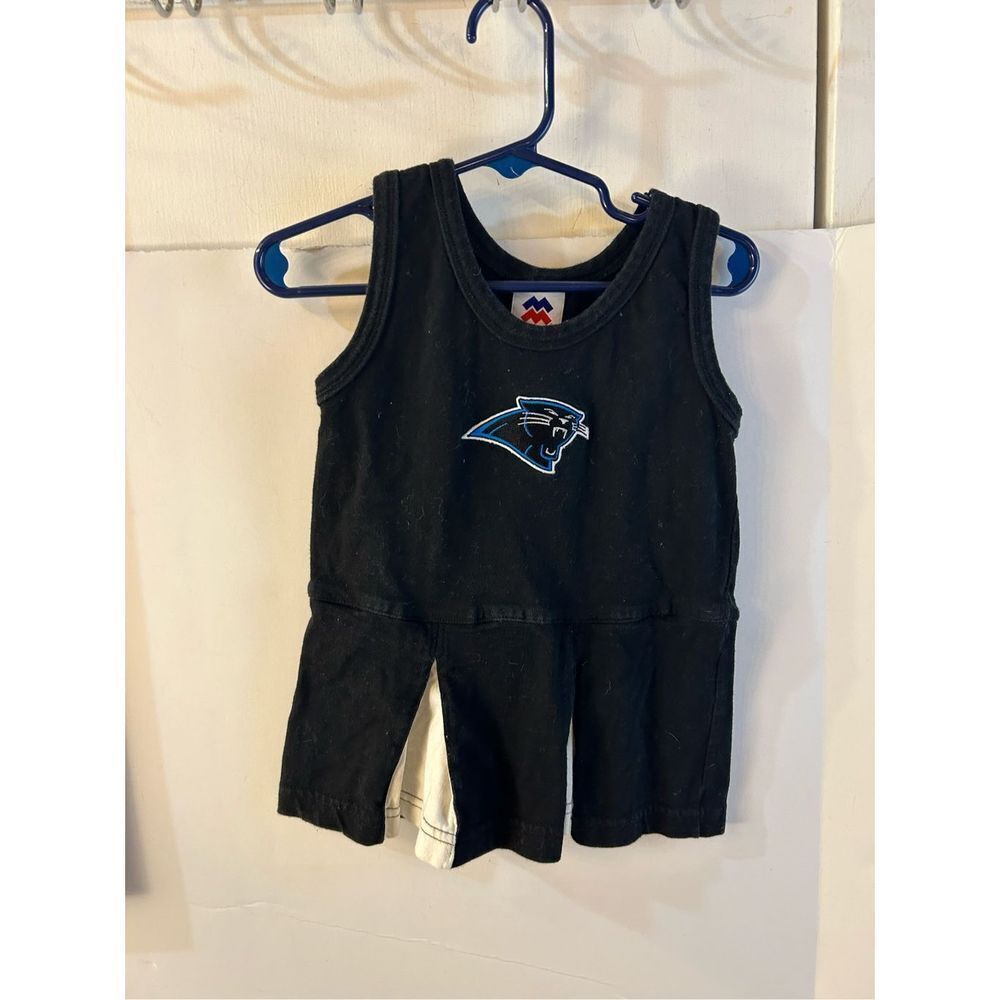 NFL Panthers cheerleader dress 18m infant‎ outfit